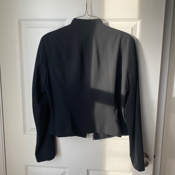 Calvin Klein Collarless Zippered Jacket - Picture 9 of 9